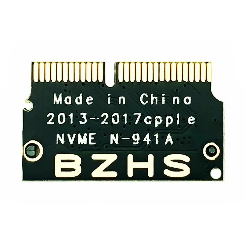 50 шт. для Macbook Air SSD M2 адаптер NVMe PCIE 2013 to M.2 NGFF SSD адаптер карта для Macbook Air Pro A1398 A1502 A1466