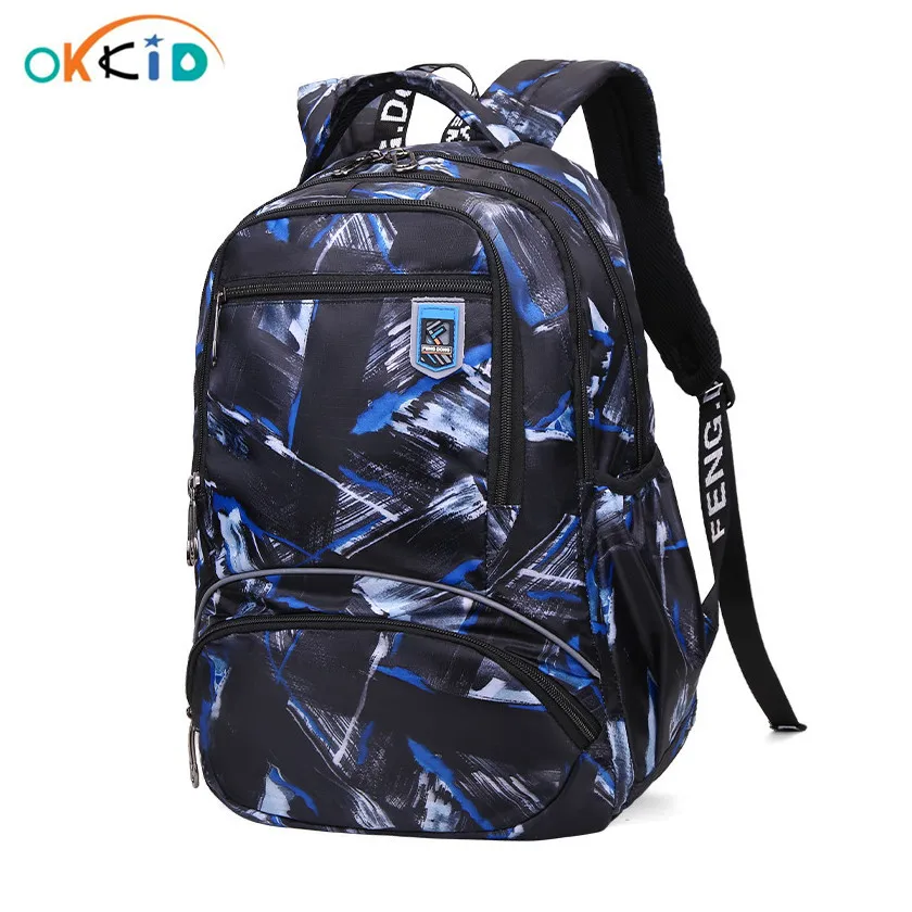 Laptop Backpack School-Bags Bookbag Travel Teenage-Girls Gift OKKID Male Sport Boys