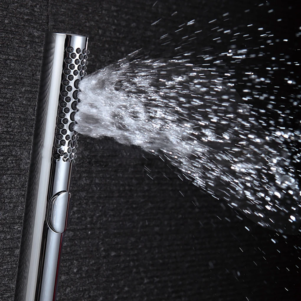 

Multi-Function Handheld Rain Shower Head Cylindrical Bath Showe High Pressure Water Saving Nozzle Home Hotel SPA Bathing Sprayer