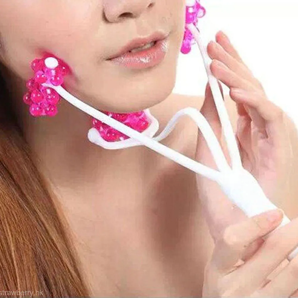 BIB® Masseur amincissant le visage en V Visage Minceur Machine Rouge
