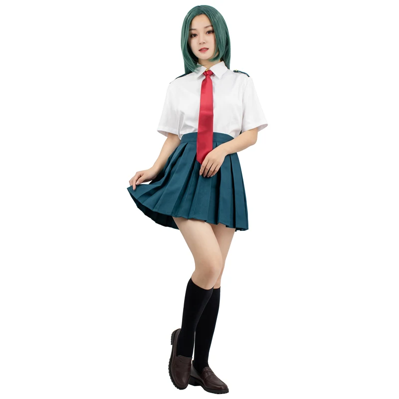 Костюм для косплея из аниме Моя геройская Академия Midoriya Izuku Bakugou Katsuki Ochaco Uraraka