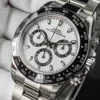 Sugess Diver Men Watch Grand Line 7750 Day-Tona Panda Automatic Mechanical Chronograph 50M Waterproof Luxury Wristwatch Ceramic 5