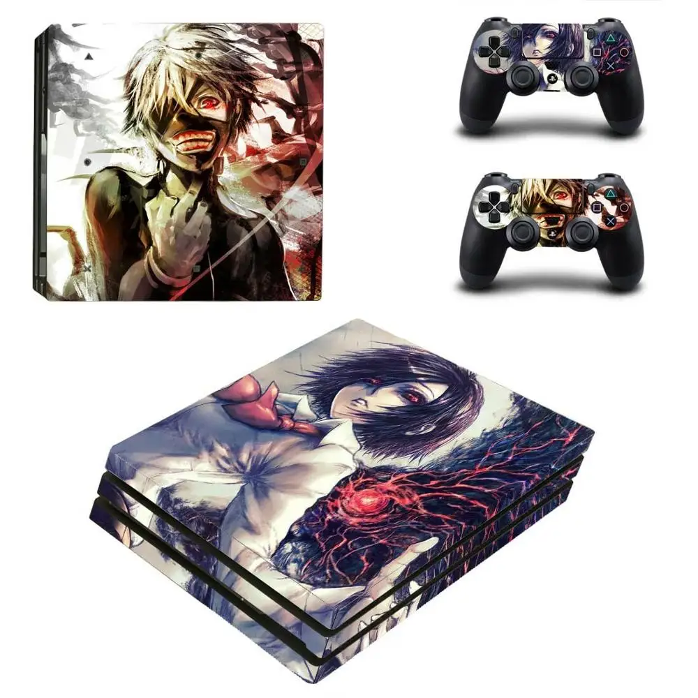 YSP4P-2005 Токийский вурдалак PS4 Pro наклейка s PS 4 Play station 4 Pro виниловые наклейки для playstation 4 Pro консоль и контроллер - Цвет: YSP4P-2005