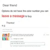 Message color number
