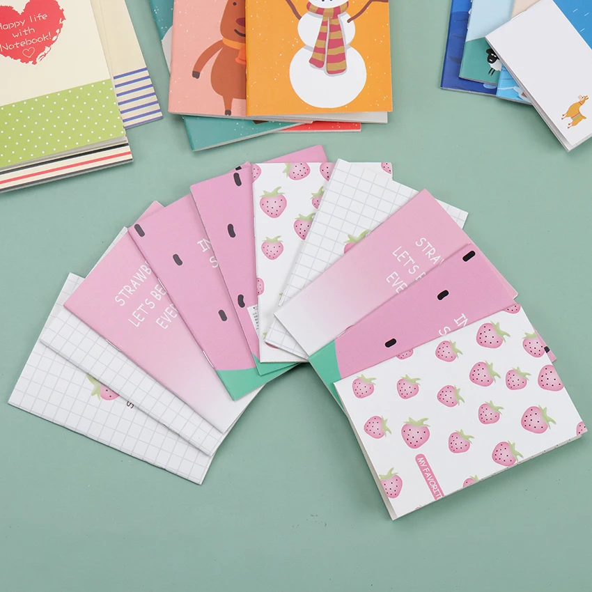 1pc mini cute kawaii journal diary notebook with lined paper vintage retro notepad book for kids korean stationery diary notebook notebook with lineskawaii journal aliexpress
