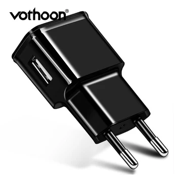 

Vothoon 5V 2A EU US USB Travel Adapter Charger For Samsung Galaxy S5 S4 I9300 N7100 Universal 2A USB Home Adapter