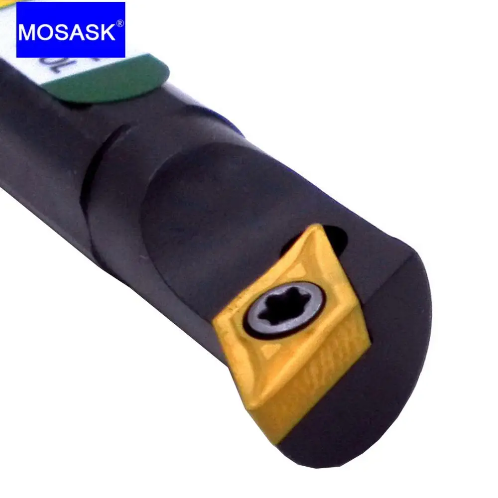

MOSASK SDQCL Machining Holders S10K-SDQCL07 Borning Bar CNC Carbide Insert Lathe Inner Hole Turning Tools