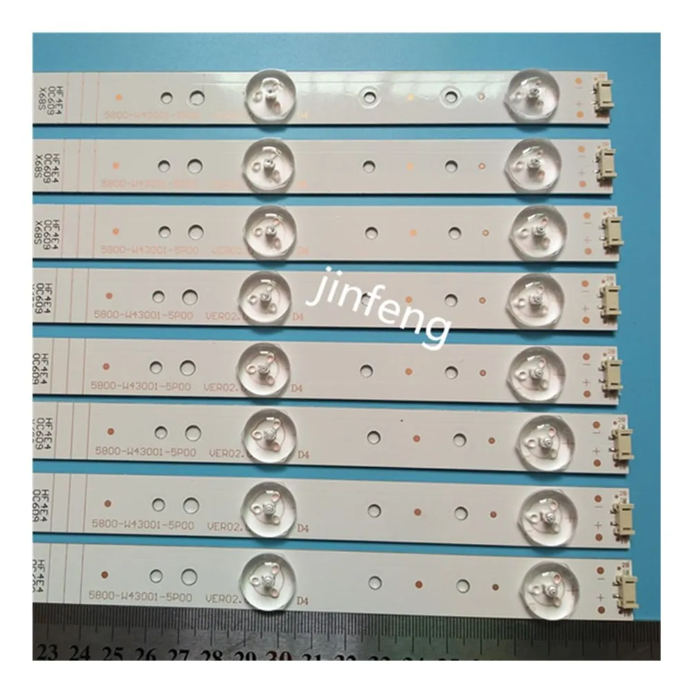 Barras de Luz de Led para tv para er 43les70t2 com Faixa de Luz de Fundo Kit de Lentes de Lâmpada Led Tridimensional 3p00 Ver02 00 Cabos de computador e conectores - Imagem 4