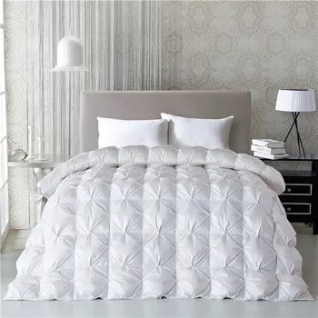 

White Goose/Duck Down Quilt Duvets Thickening Winter Comforters 100% Cotton Cover King Queen Twin Full Size