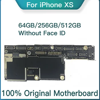 

Free iCloud For iPhone XS Motherboard Without Face ID Original unlocked Logic Board For iPhone X S With Full Chips