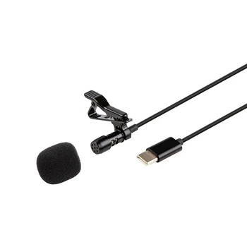 

TYPE-C lavalier microphone mobile phone live broadcast equipment recording microphone mini interview microphones