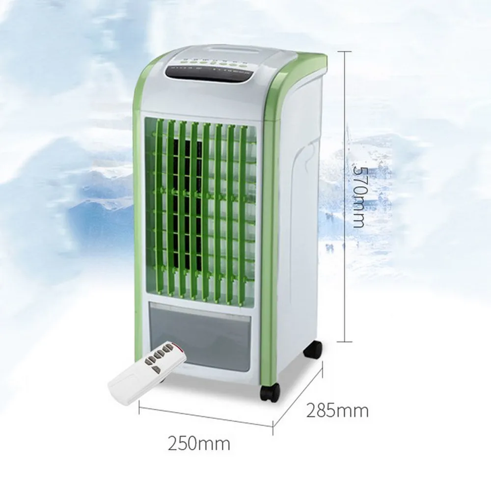 220 В Испарительный воздушный вентилятор заморозка для льда кондиционер 3 режима ветра очиститель увлажнитель домашний отрицательный ионный очиститель воздуха