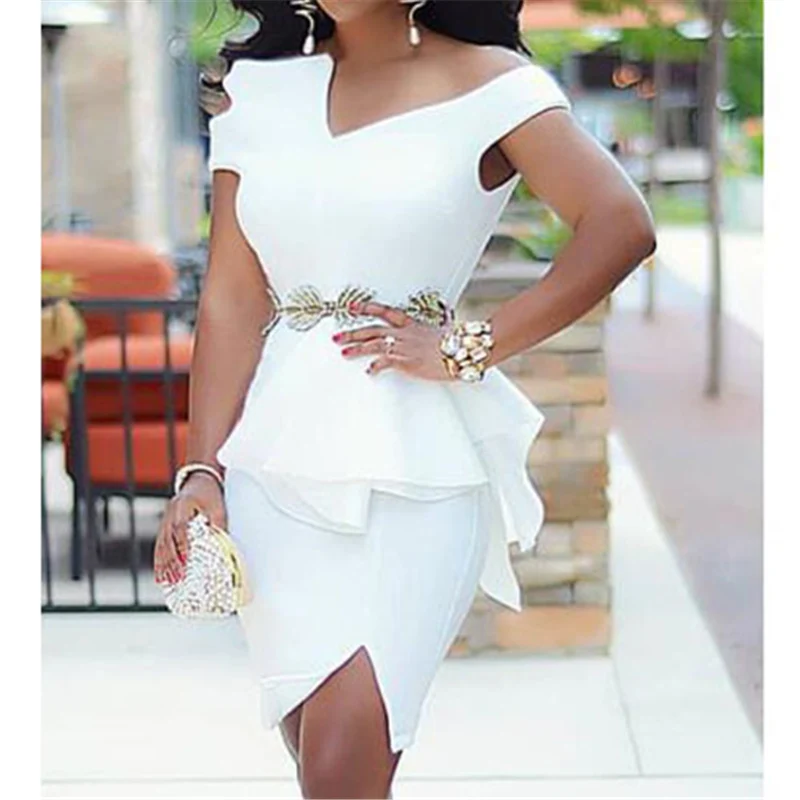 white stylish dresses