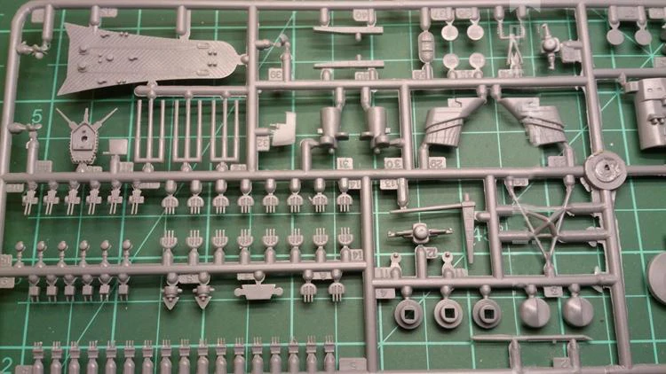 1: 700 японский Daiwa US предприятие модель собранного электрического военного корабля длиной 30 см подключаемый мотор
