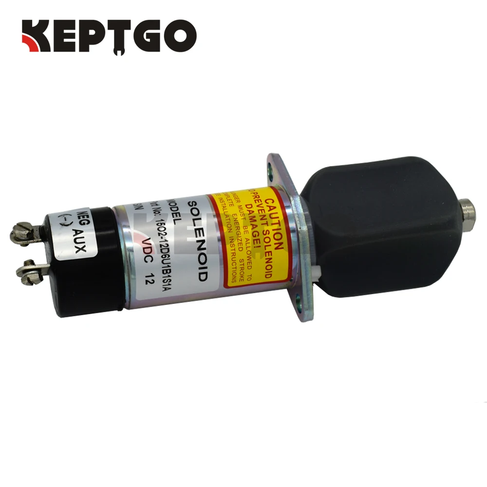 Топливный стоп соленоид 1502-12D6U1B1S1A 1502 серии 307-2546 12 В для деревянных 2 терминалов