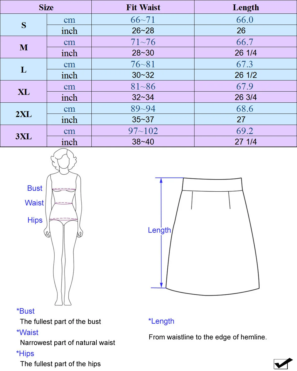 Women High Waist Skater Flared Pleated Swing Long Skirt Dress Cotton Office Lady