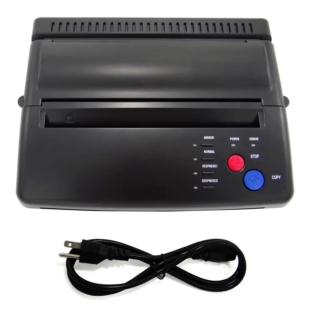 

Styling Professional Tattoo Stencil Maker Transfer Machine Flash Thermal Copier Printer Supplies Eu/Us Plug