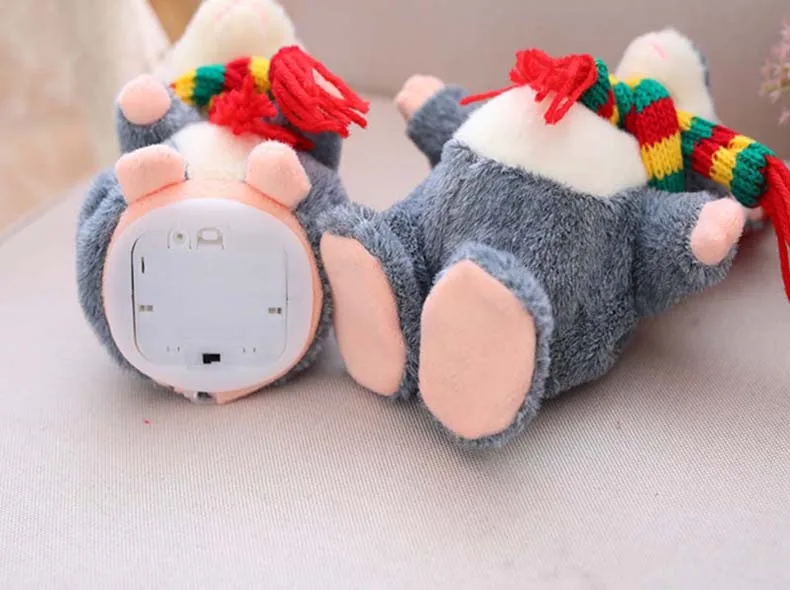 18 см дропшиппинг милый дерзкий говорящий хомяк Mimicry mouse Pet Плюшевые рождественские игрушки говорящий звук Запись Подарки для ребенка