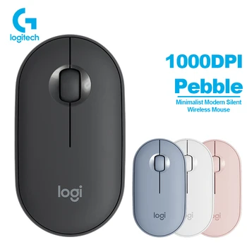 

Logitech Pebble Wireless Bluetooth Mouse Mini&Thin 1000DPI High Precision Optical Tracking Unifying Colorful for Windows Mac OS