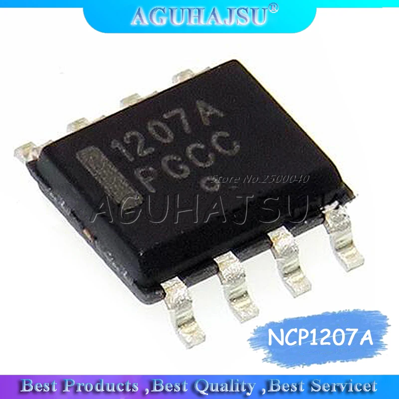 10pcs Ncp1207a Sop-8 Ncp1207 Ncp1207adr2g Ncp1207adr Sop 1207a Smd ...