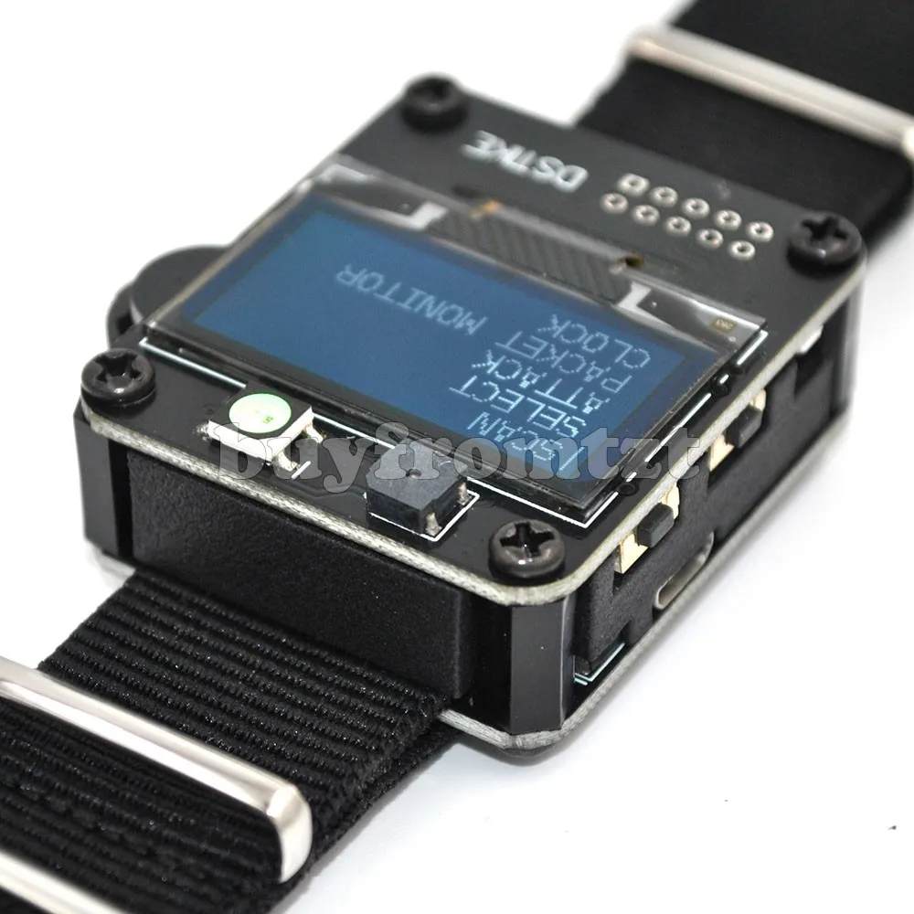 DSTIKE WiFi Deauther часы Смарт часы ESP8266 макетная плата 3D печать оболочки незавершенной