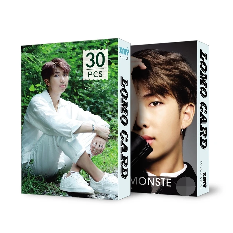 30 шт./компл. Мода Kpop bangtan boys Фотокарта JUNGKOOK в Цзиминь фотоальбом lomo карта Плакат kpop bangtan boys расходные материалы
