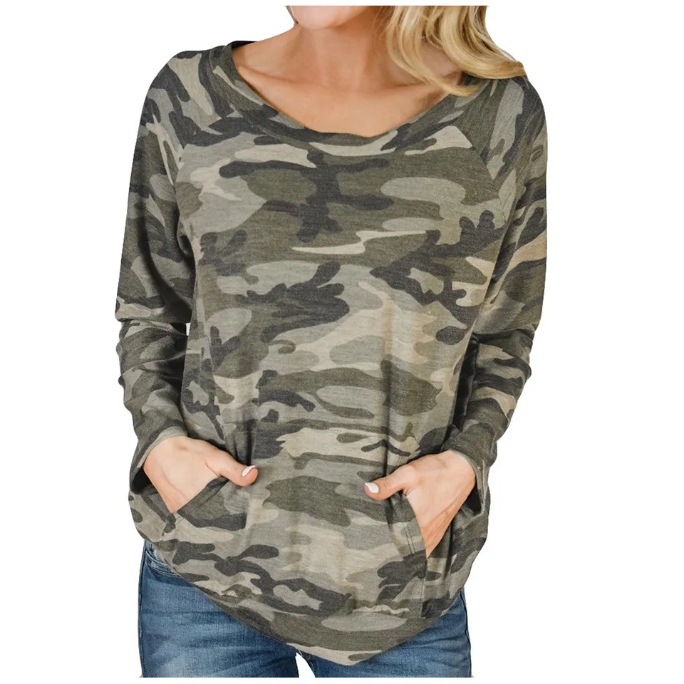 long camo sweatshirt
