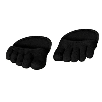 

1 Pair Cotton Half Insoles Pads Foot Care Insoles Forefoot Pain Relief Massaging Gel Metatarsal Toe Support Pads Insoles Forefoo