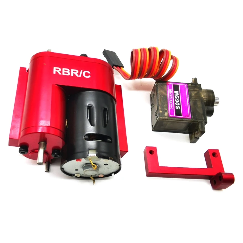 

Metal Gearbox Transmission Box Gear Box for remote Control Car RC Rock Crawler B36E