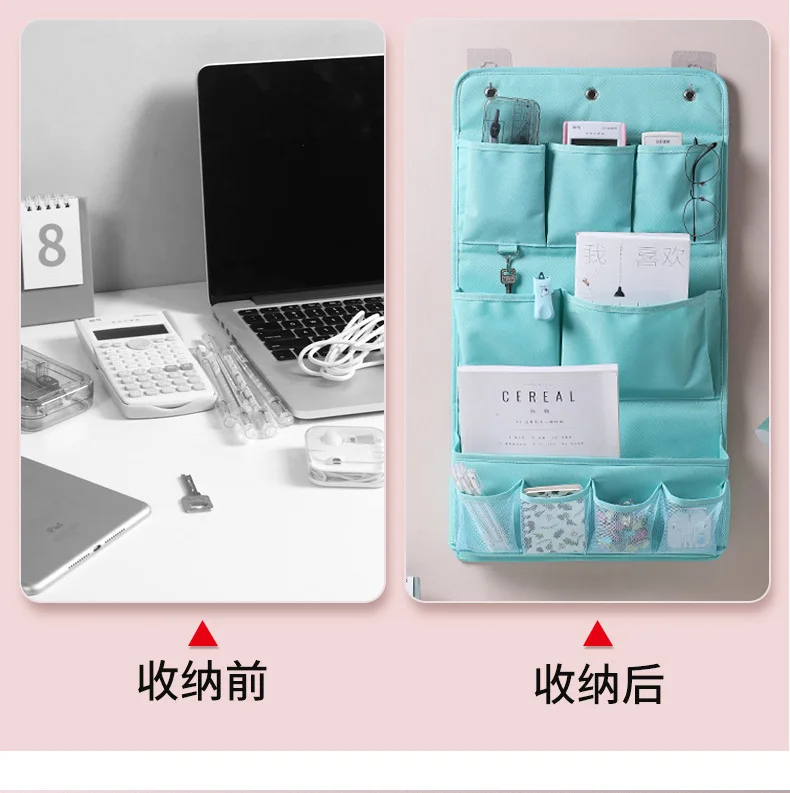 Description Picture 3 of itemWall hanging fabric storage bag wall hanging storage bag wall hanging.