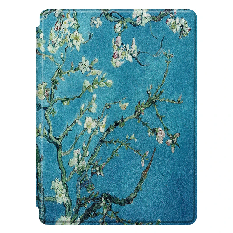 Apricot Flower Деловой чехол для microsoft Surface Pro X, 13 дюймов, искусственная кожа+ жесткий пластиковый материал, поверхность клавиатуры, держатель - Цвет: Apricot Flower