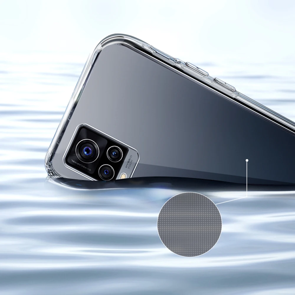 Premium Transparent Soft Clear Phone Case - Enhanced Camera Protection