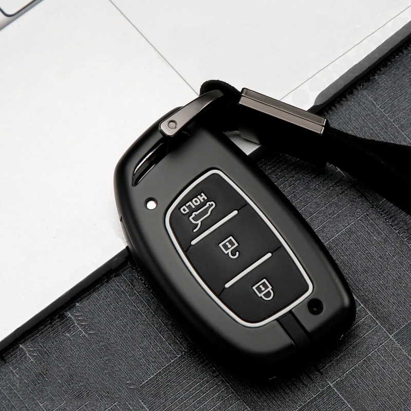 Полный Чехол из цинкового сплава и силикагеля для автомобильного ключа чехол