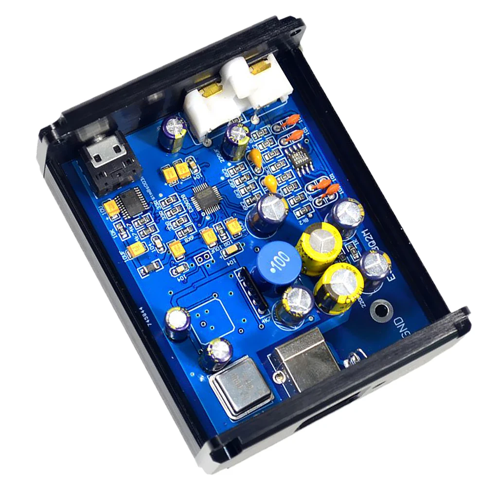24bit/192Khz Gaming DAC, External USB Sound Card For PS4, PC, Cell Phone