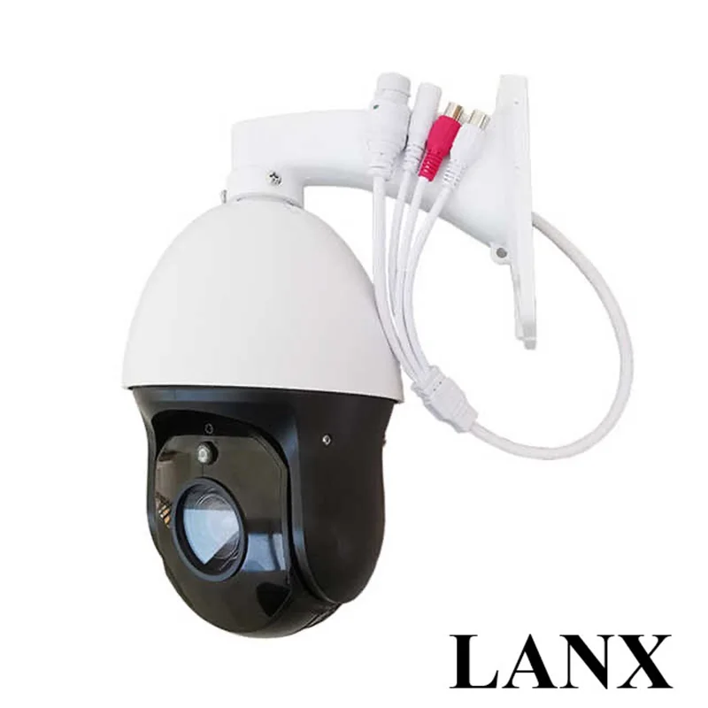 Бесплатная доставка Уличная панорамирование наклон ИК 80 м аудио 4-дюймовый AI