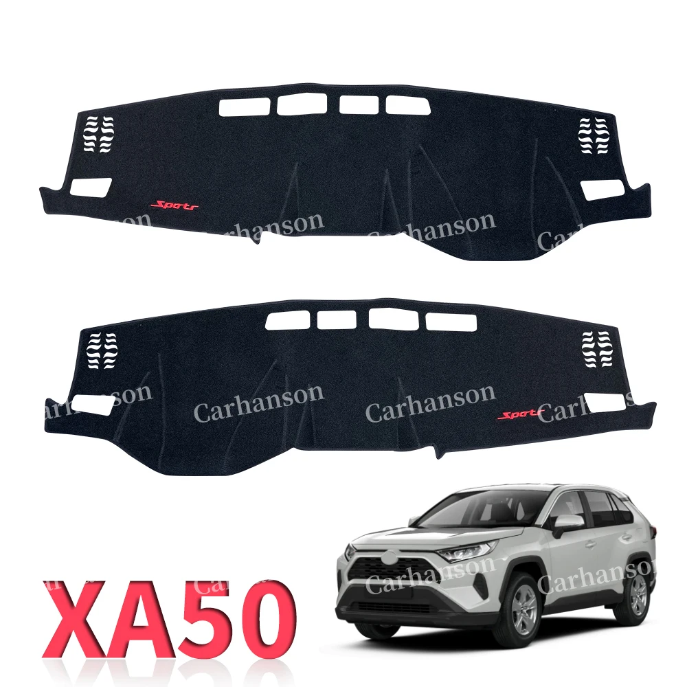 Для RAV4 XA50 2019 2020 2021 приборной панели автомобиля коврик стикер покрытие авто