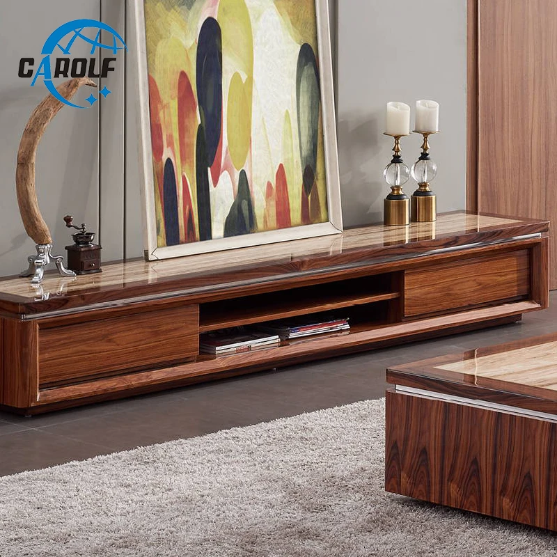 Table Tv En Bois Meuble Tv Moderne Salon Nouveaute Vente Dessus En Marbre Aliexpress