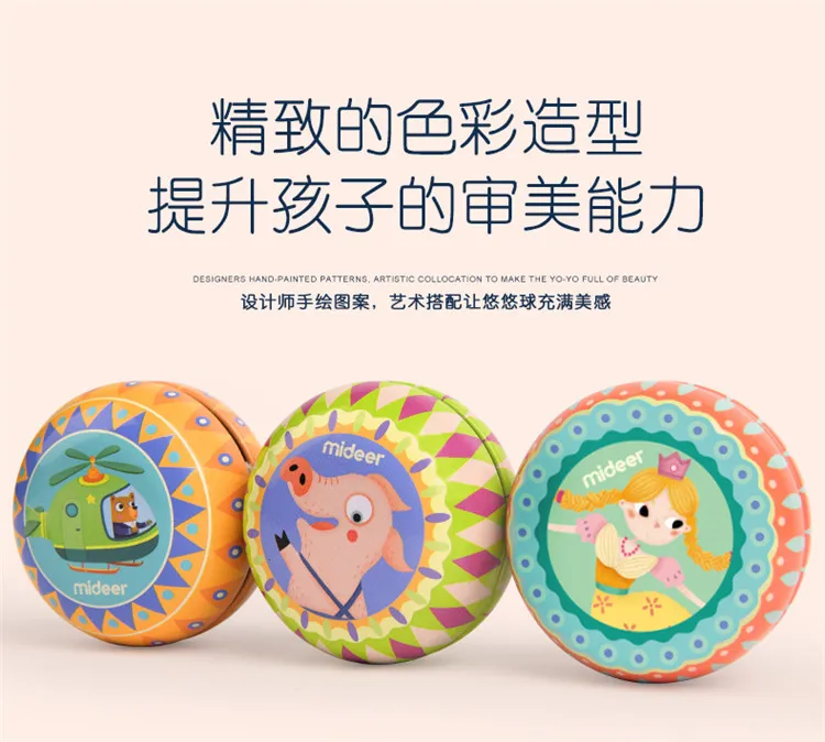 MiDeer Mi Deer, Детские YO-YO, подарок для девочек и мальчиков, детский сад, цветная крутая игрушка Algam Yo-Yo