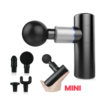 

Mini Electric Massage Gun Muscle Relaxation Massager Vibration Fascial Gun Body Massage Small Fitness Equipment