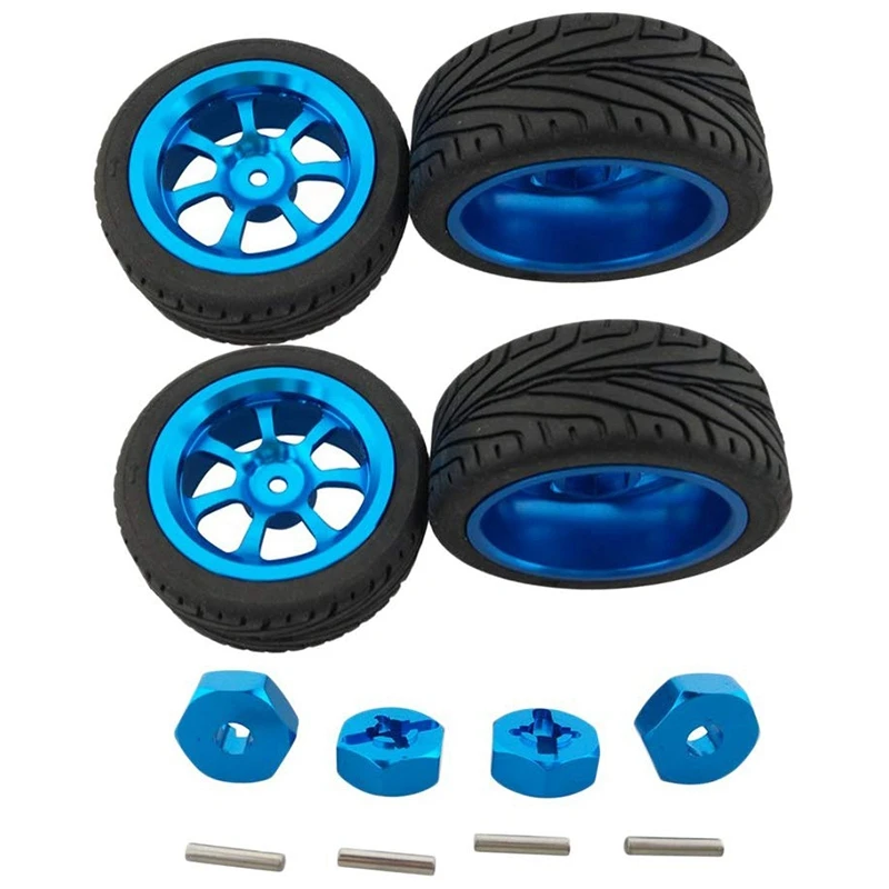 RC колеса шины с шестигранной гайкой для 1/18 Wltoys A959 B A979 A969 A949 K929