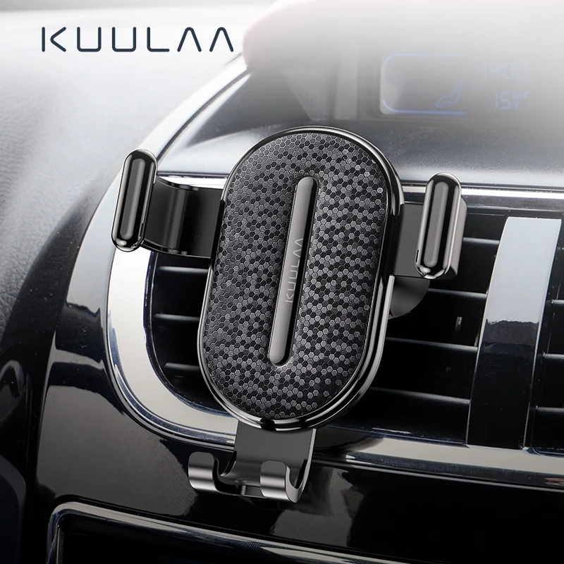

KUULAA Car Phone Holder Gravity Stand Mobile Support Holder in Car Phone Mount Holder Stand for Xiaomi Redmi Note 7