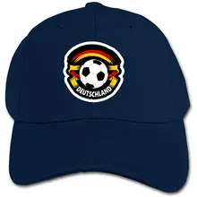 Немецкий флаг и футбольные кепки, мужские и женские бейсболки