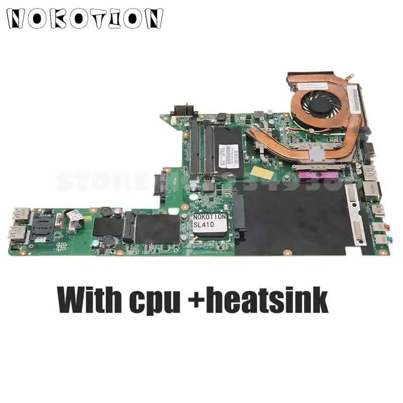 Материнская плата NOKOTION 63Y2096 для ноутбука Lenovo TthinkPad SL410 GM45 DDR3 с процессором +