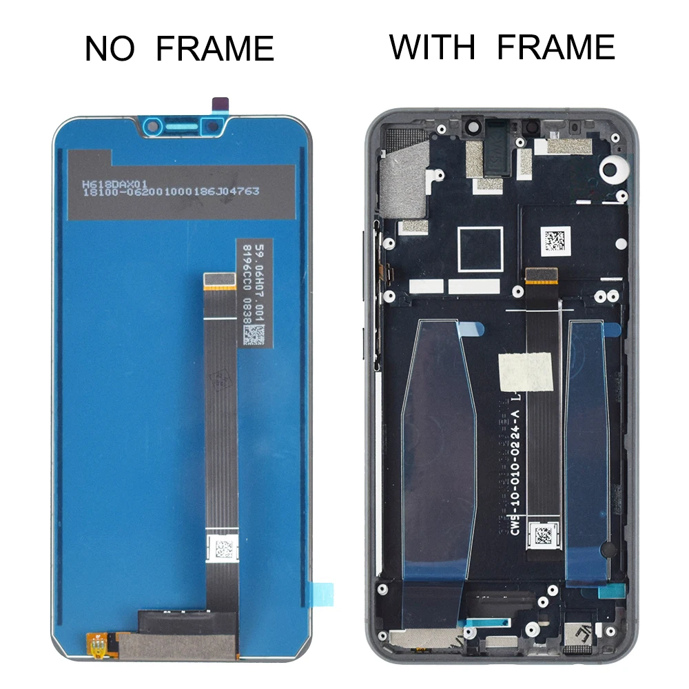 Tela de Toque para Zenfone Lcd para Asus Original Zenfone Ze620kl Display 2020 Gamme Peças Quadro 6.2 Lcd 5 3 LCDs de celular