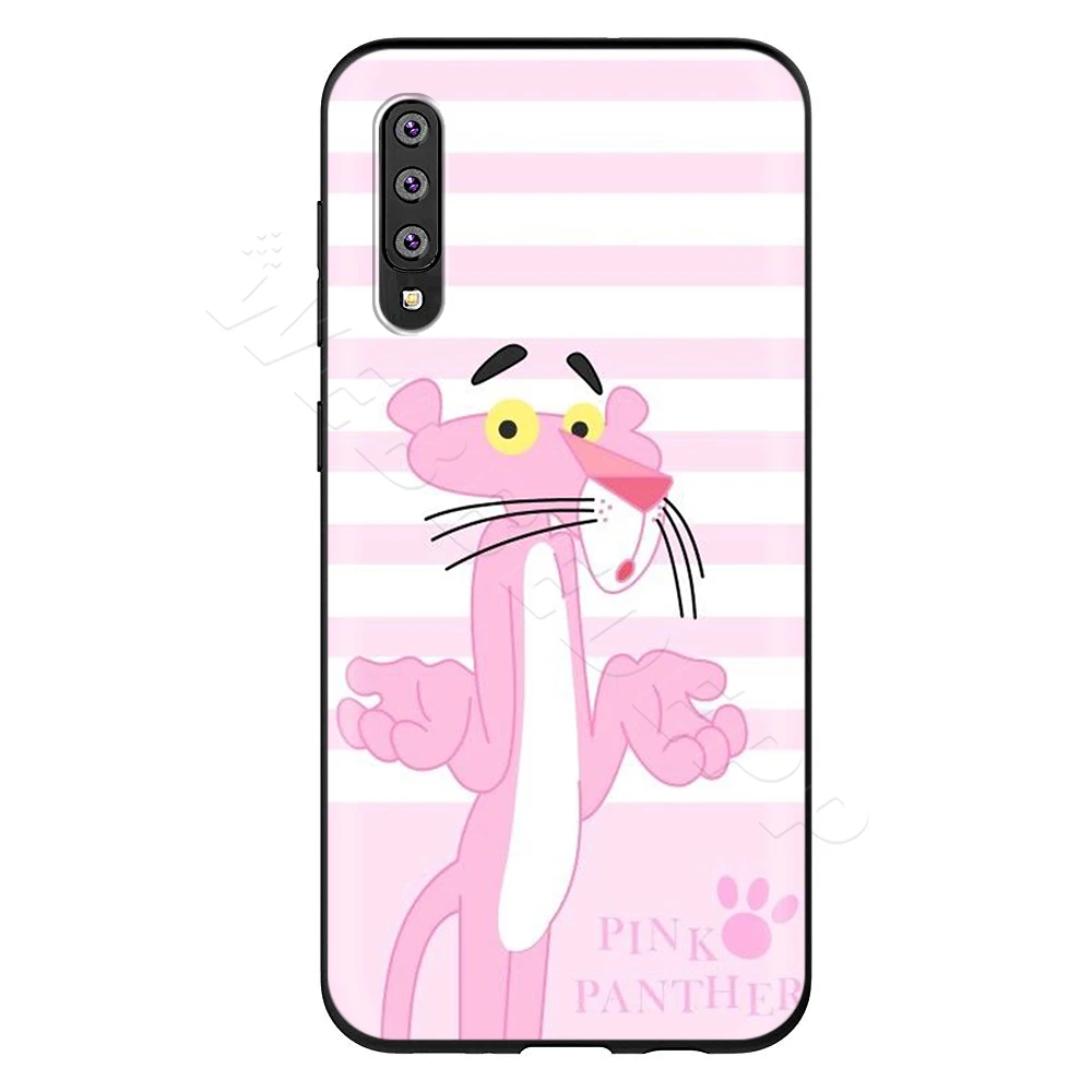9 Webbedepp Красивая Розовая пантера чехол для samsung Galaxy S7 S8 S9 S10 Edge Plus Note 10 8 9 A10 A20 A30 A40 A50 A60 A70 - Цвет: 9