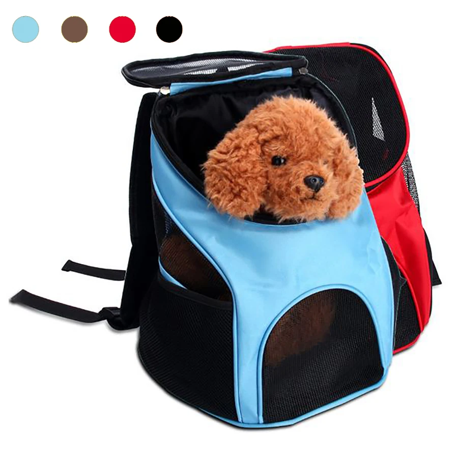 Складной Сетчатый Рюкзак переноска для домашних животных уличная Дорожная сумка