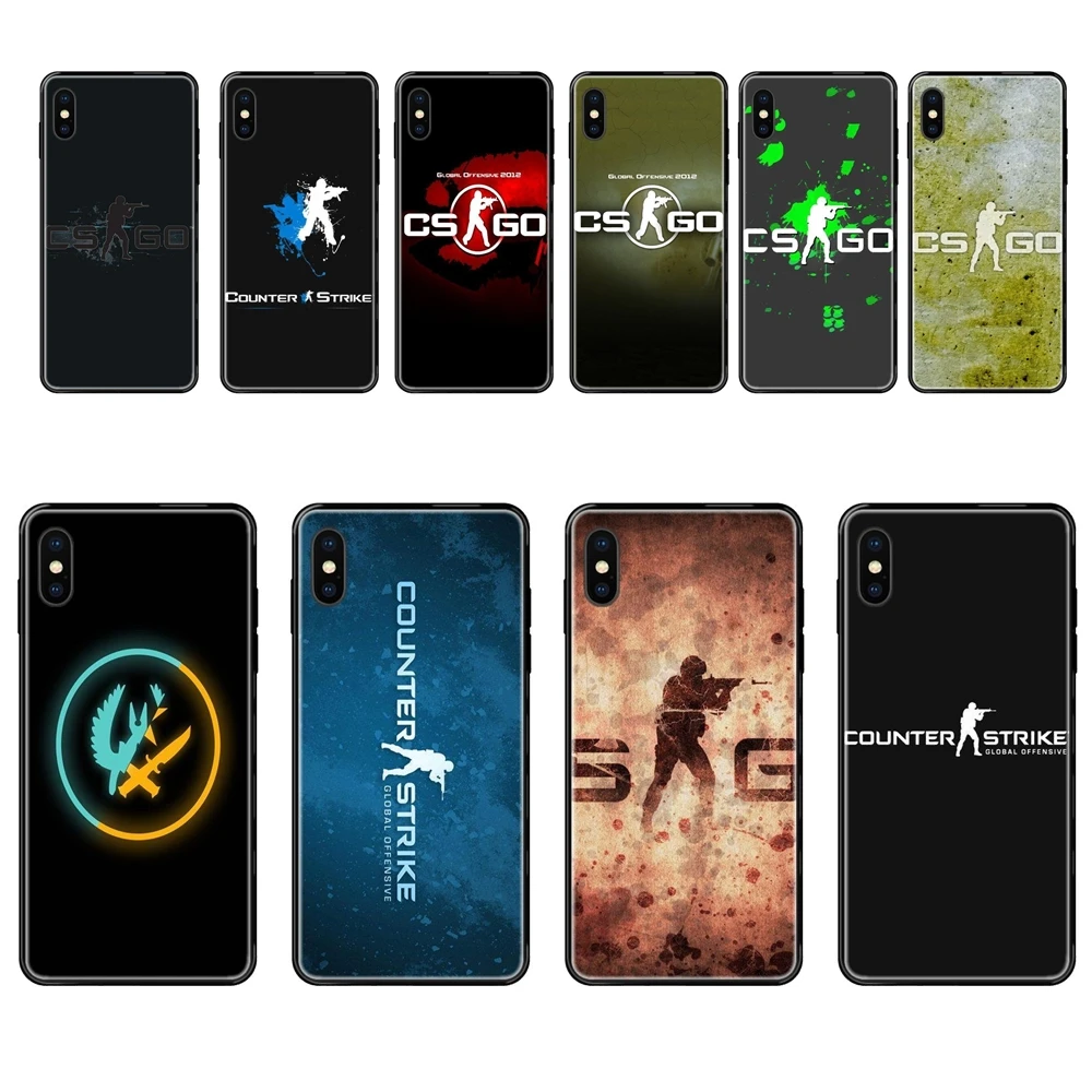Для Samsung Galaxy Note 4 8 9 10 20 Plus Pro Ultra J6 J7 J8 M30s M80s 2017 2018 Counter Strike Cs Go игровой логотип