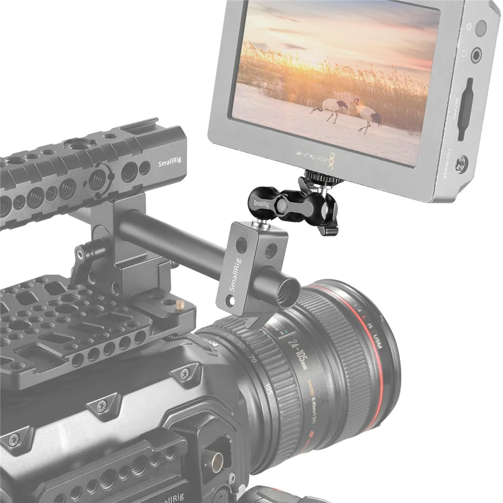 Universal Magic Arms with Small Ballhead (2pcs Pack) For Camera Cage/Top Plate /