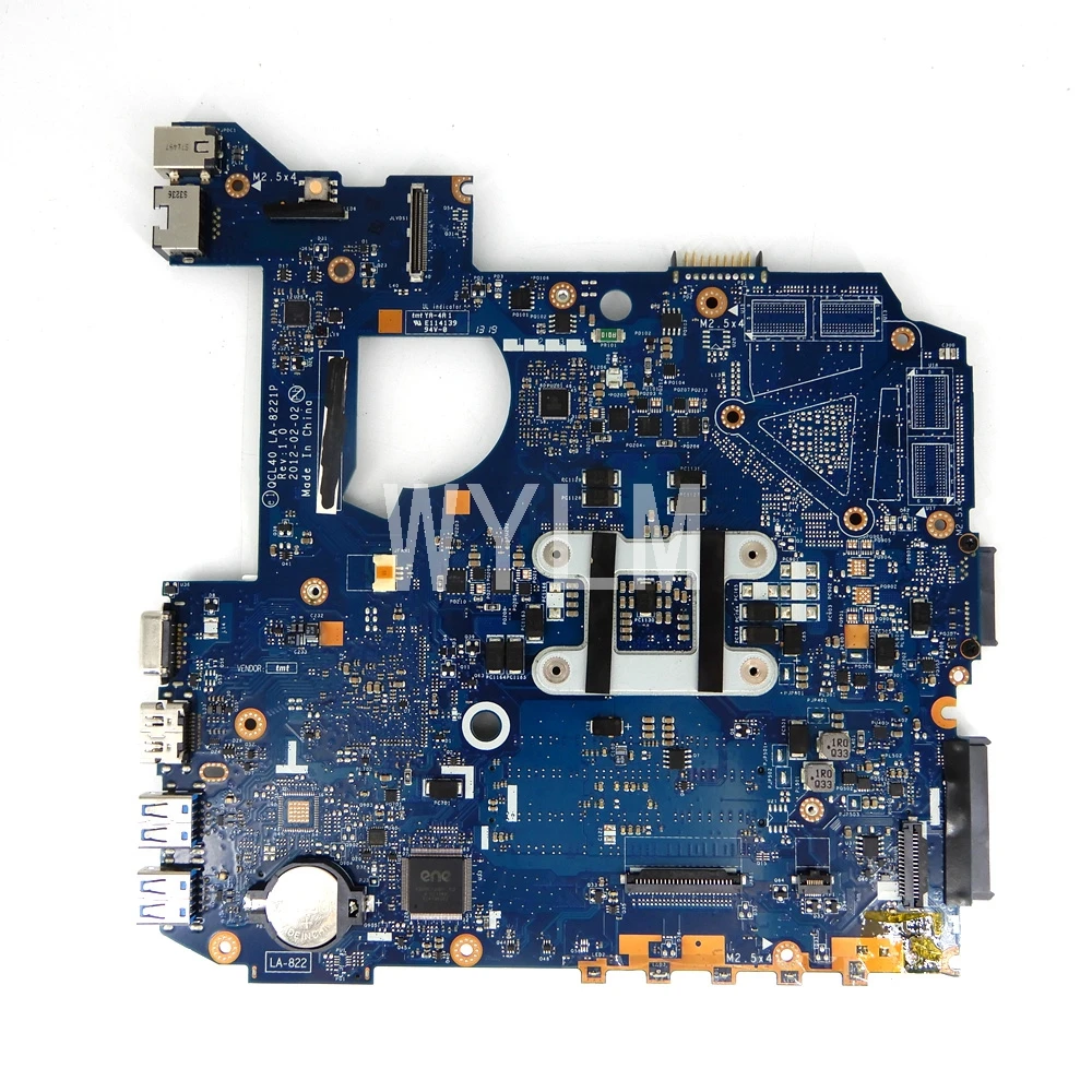 K45A QCL40 LA-8221P материнская плата REV1.0 для ASUS K45A K45VD A45V K45VM K45VJ K45VS A85V Материнская плата ноутбука тестирование