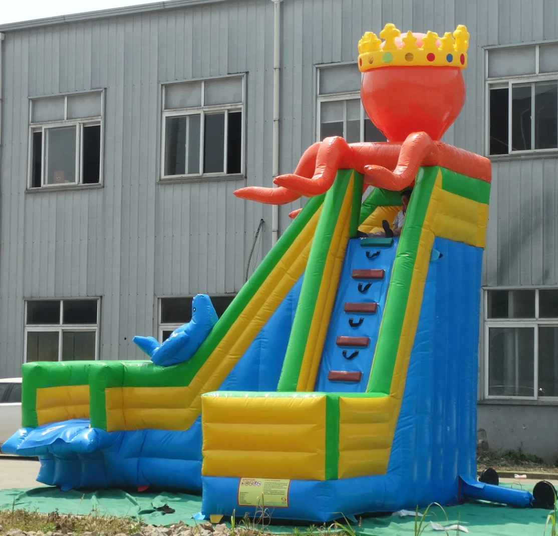 Commercial Inflatable Water Slide for Kids, Outdoor Playground Slide with Pool, Hot Selling